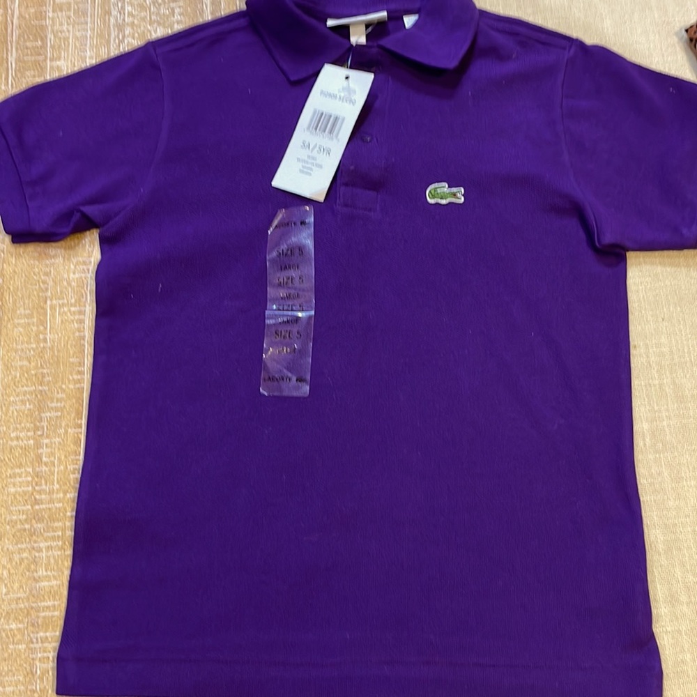Lacoste kids polo girls